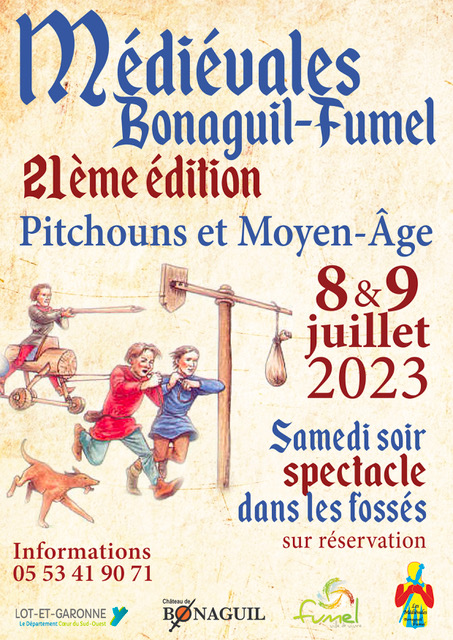 affiche des medievales 2023
