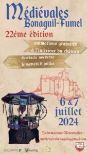 affiche des medievales 2024